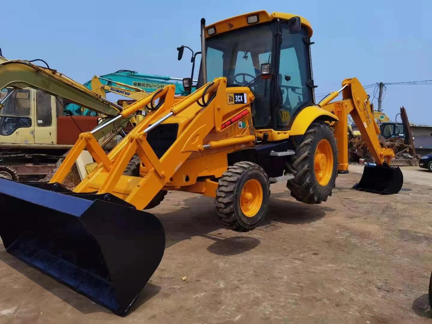 Jcb 3cx backhoe loader