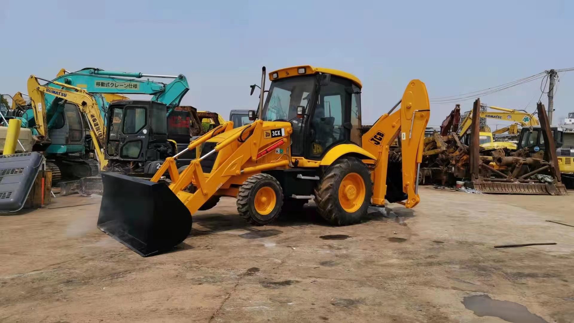 Jcb 3cx backhoe loader