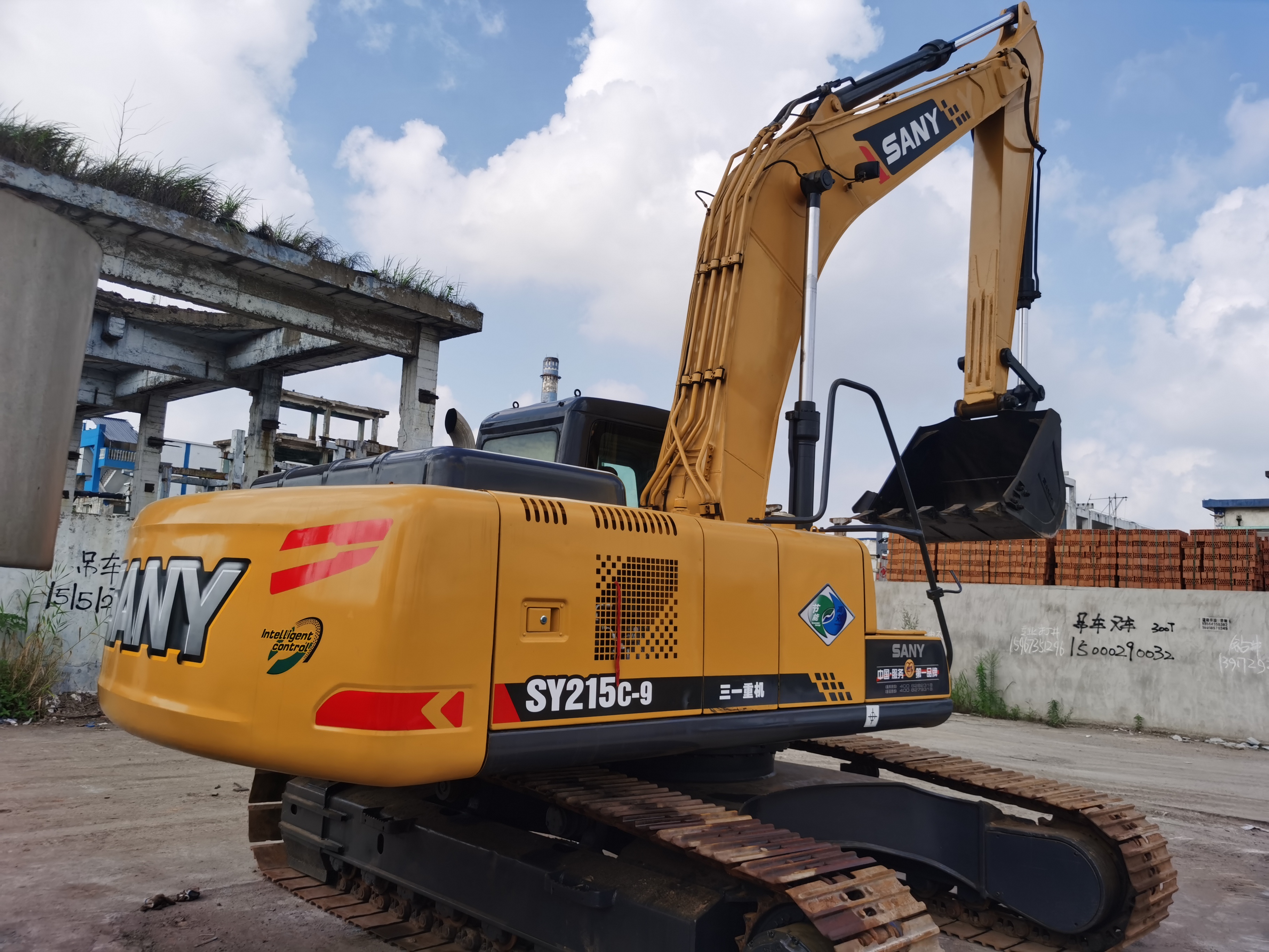 Sany SY215-9 excavator