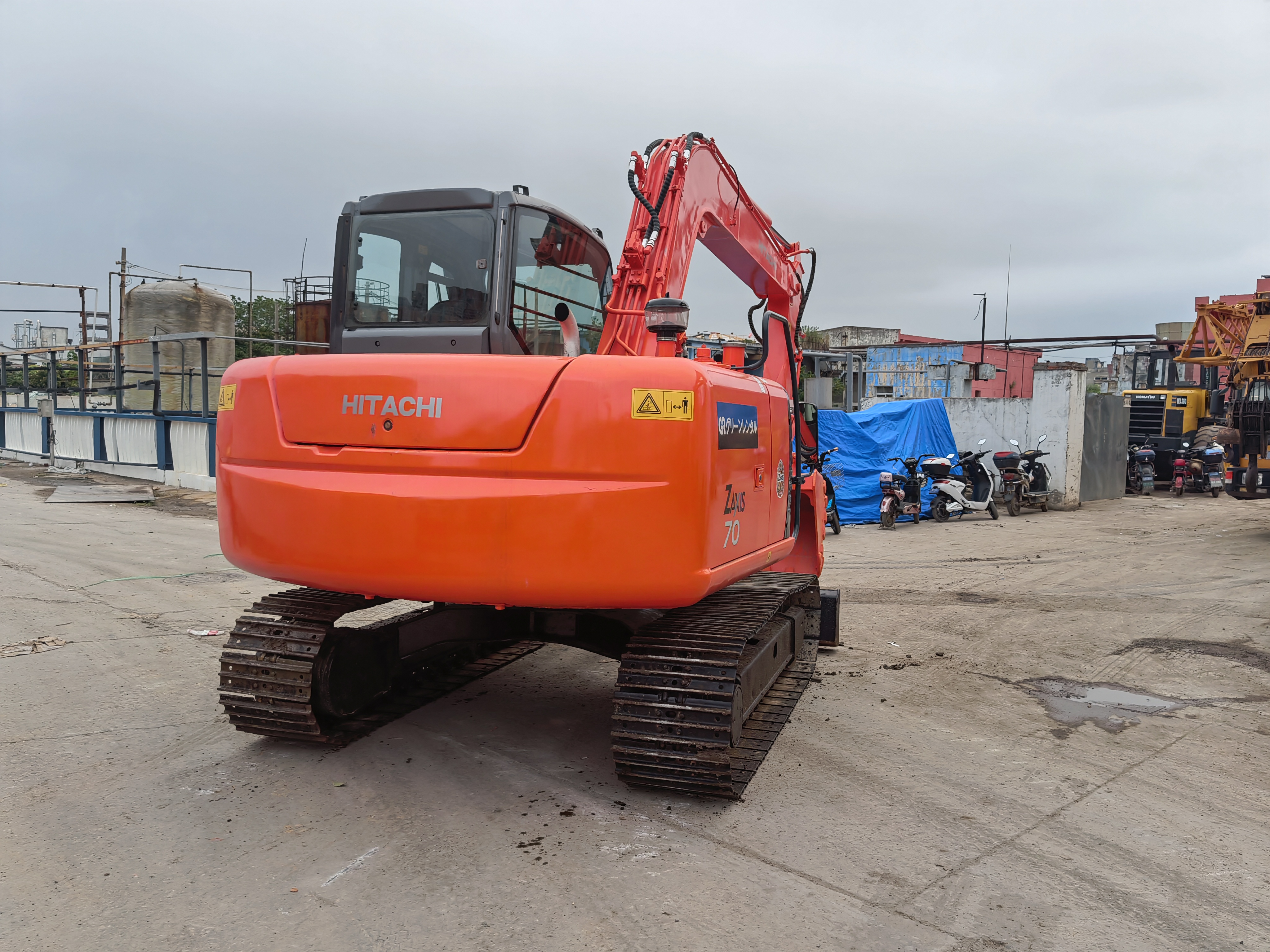 zx70 hitachi excavator