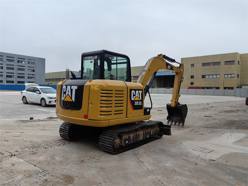 used cat 305.5e mini excavator