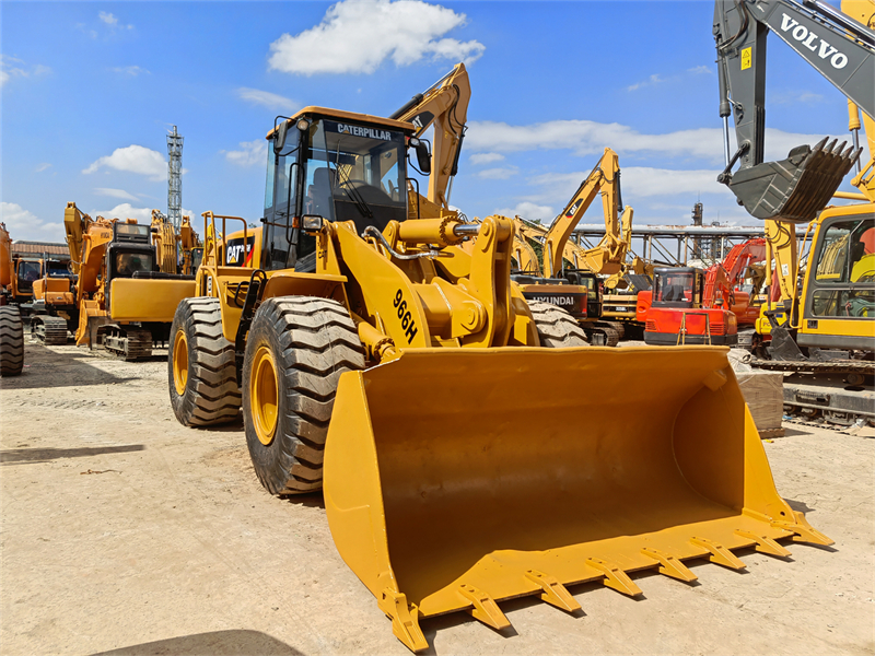 cat wheel loader 966h