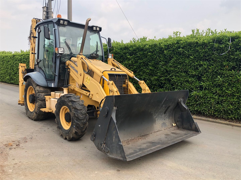 Liugong 777a backhoe loader