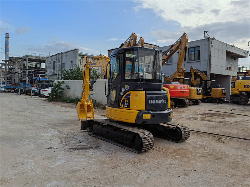 komatsu excavator pc55mr