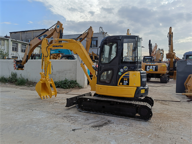 komatsu excavator pc55mr