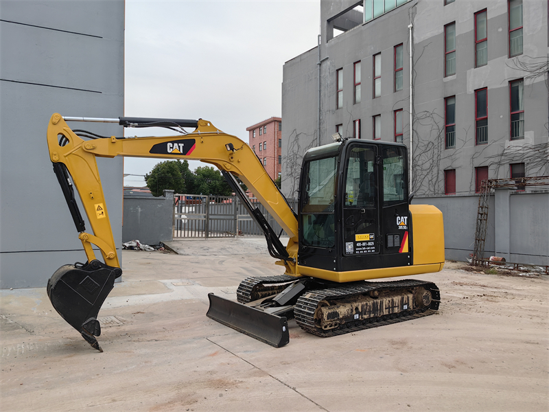 used cat 305.5e mini excavator