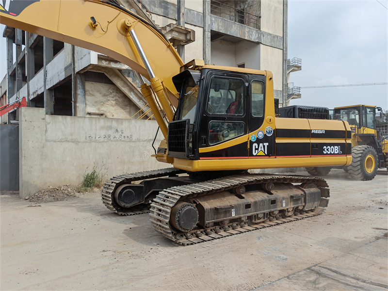 used caterpillar 330b 330bl excavator 