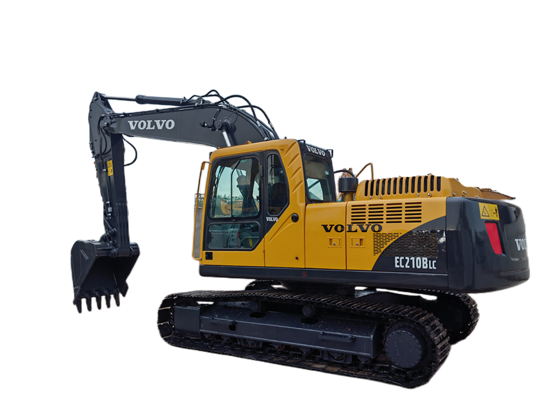 used volvo ec210b excavator