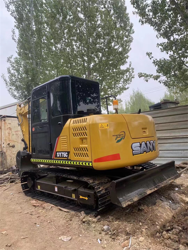 used sany excavator sy75c