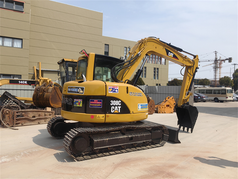 used cat 308c excavator