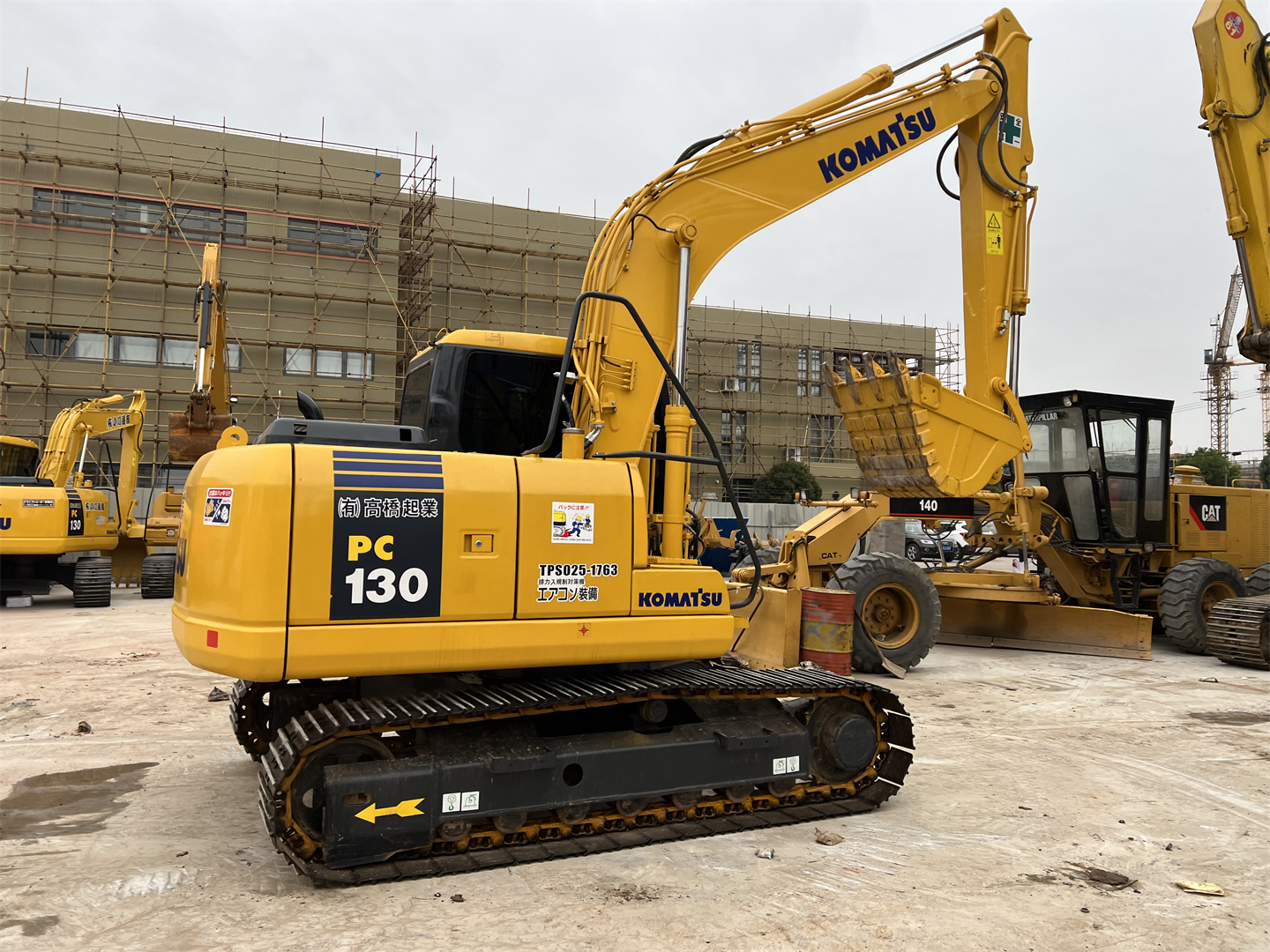 used komatsu excavator pc130-7