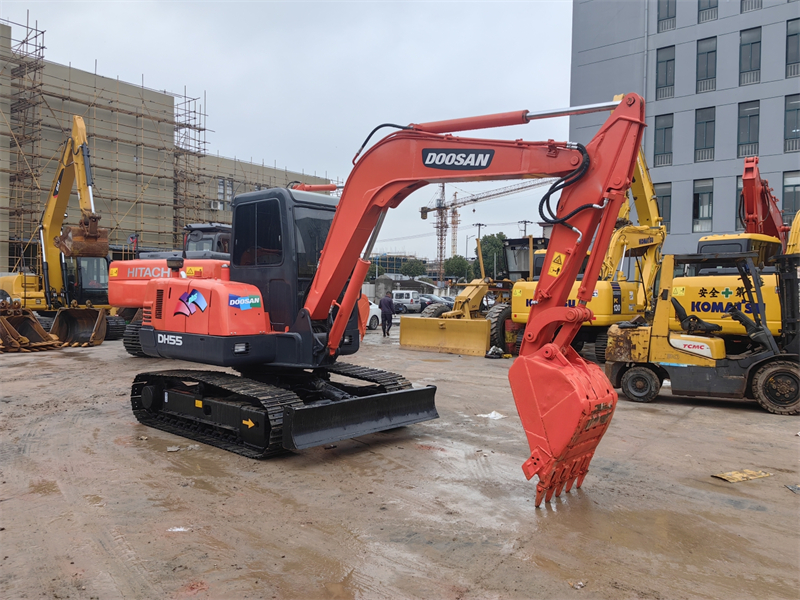 korea doosan excavator dh55 for sale