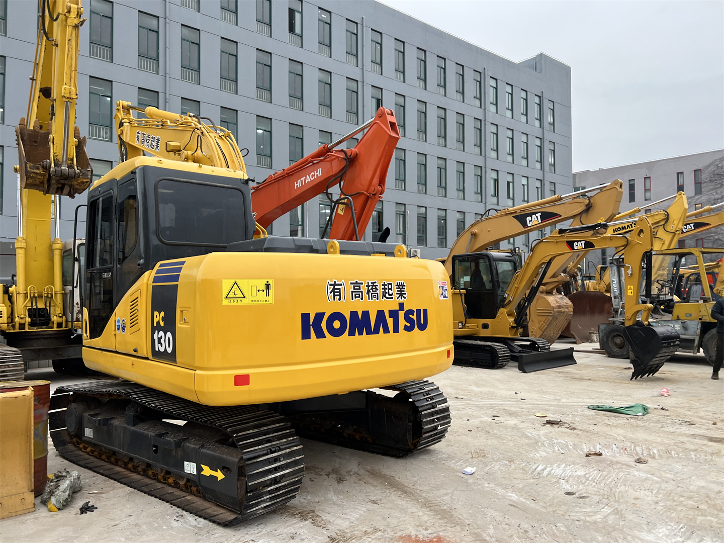 used komatsu excavator pc130-7