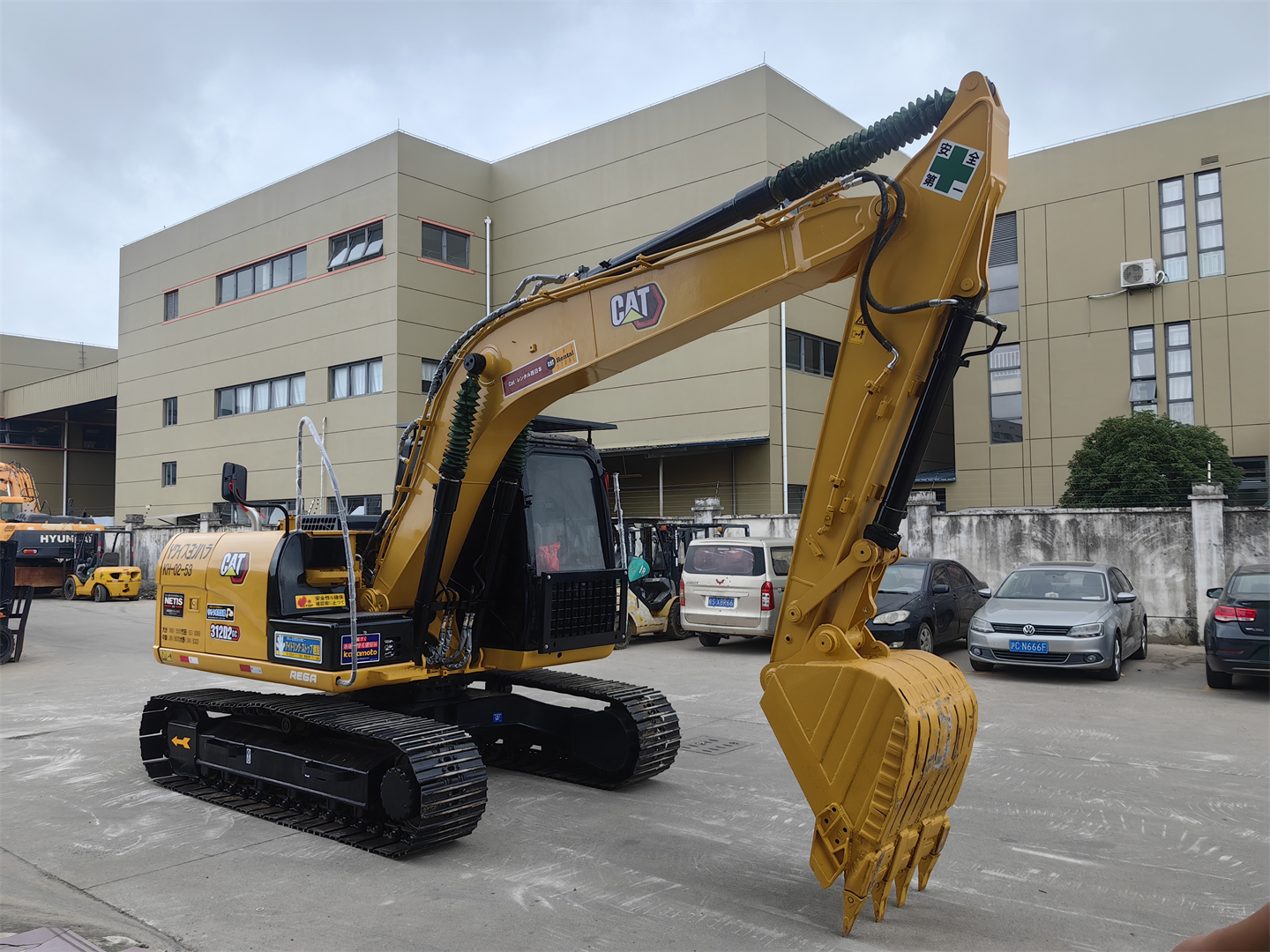 USED Cat 312 excavator 312D2 