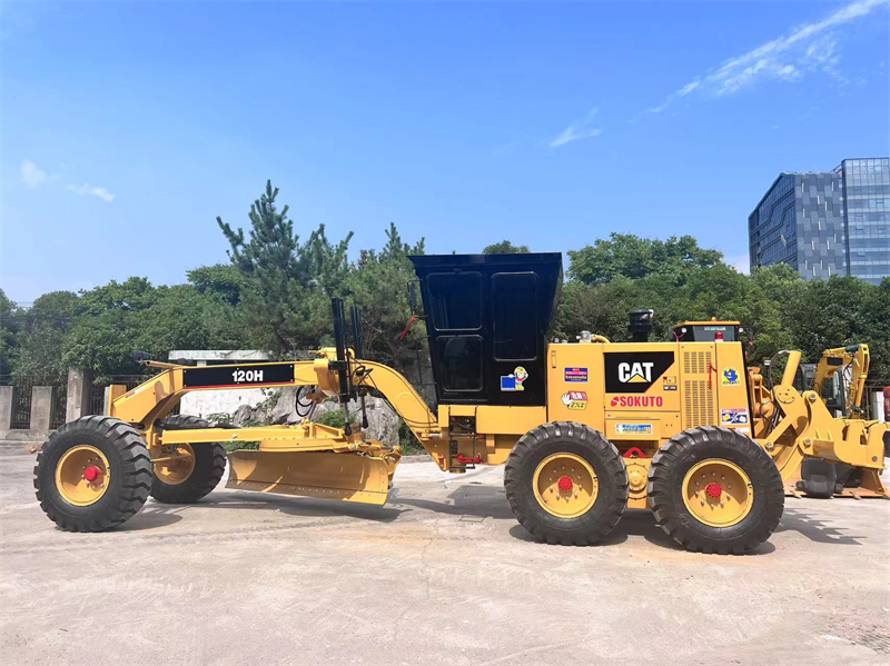 Cat 120h motor grader 