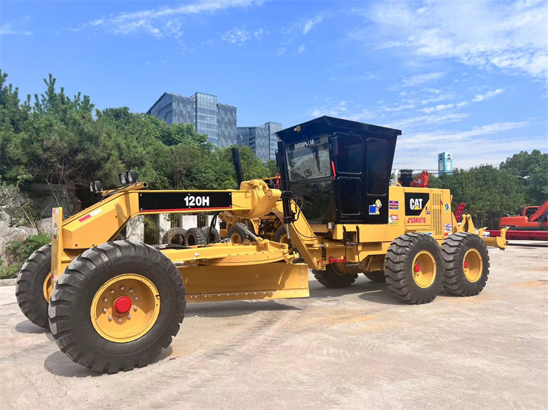 Cat 120h motor grader 