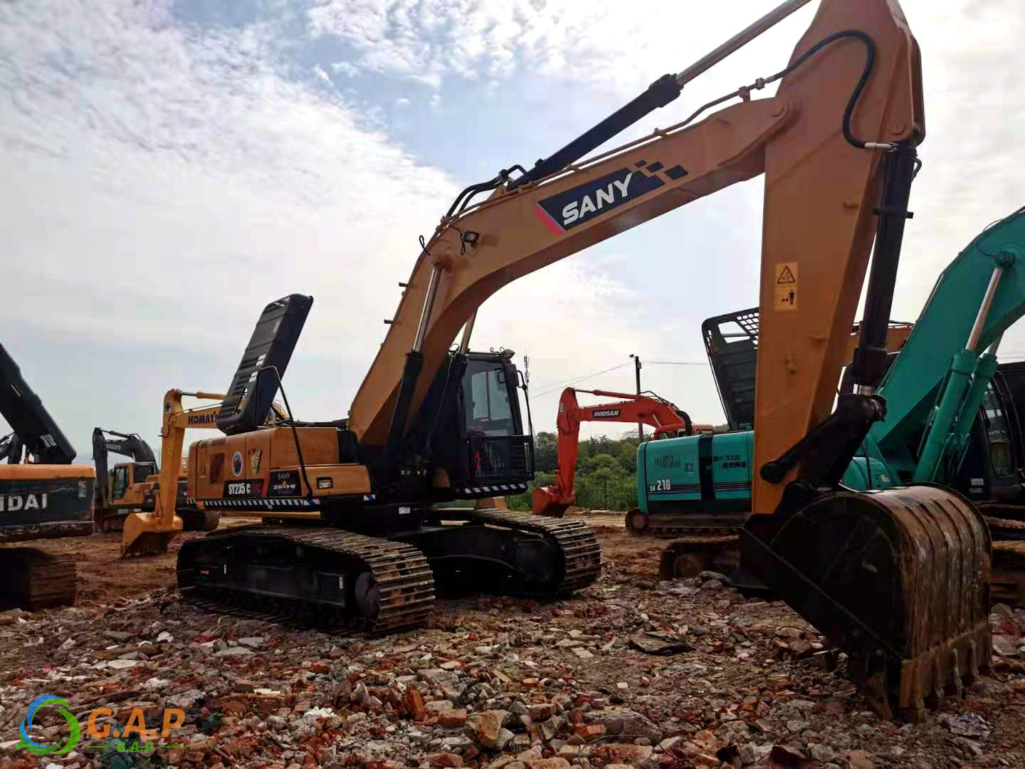 Sany SY235c excavator